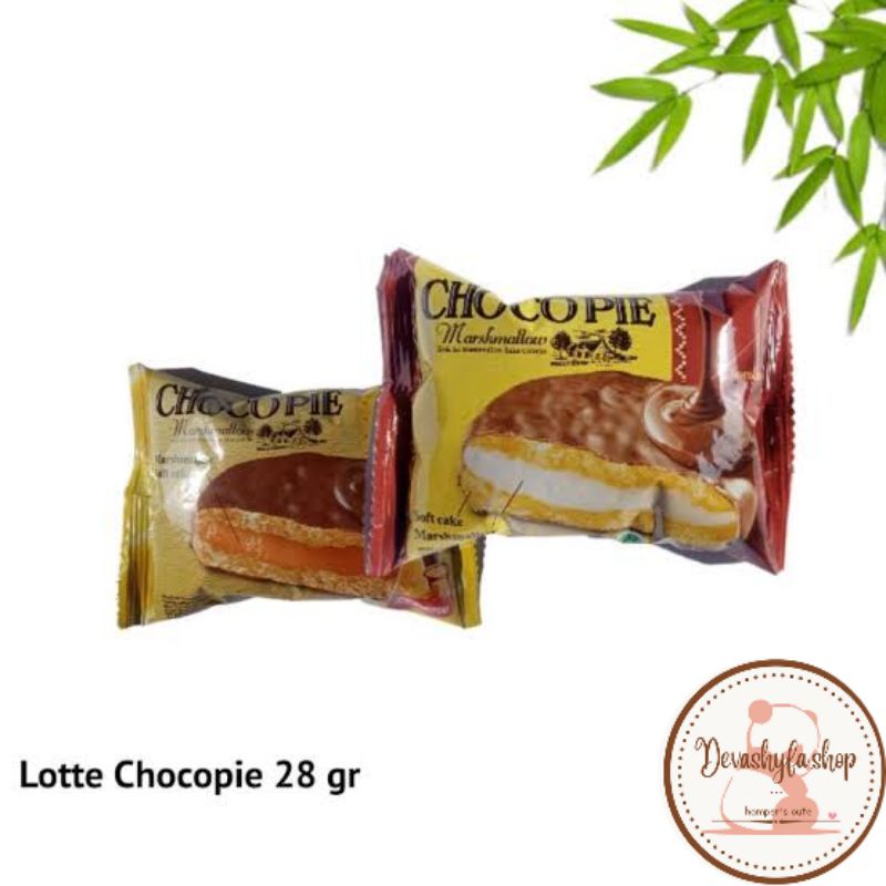 

Choco Pie Coklat Keju / Lotte Choco Pie