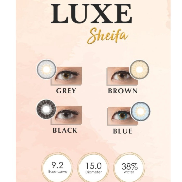 SOFTLENS LUXE SHEIFA DIA 15MM