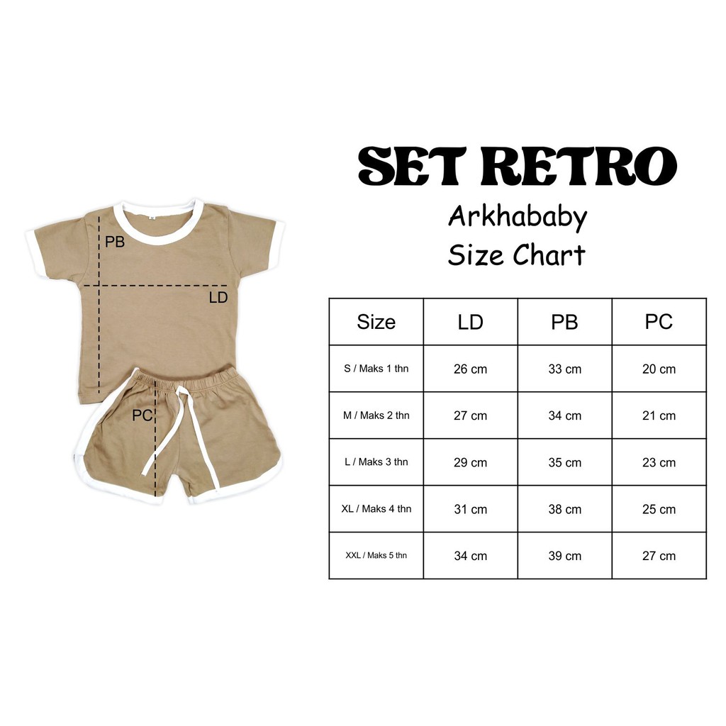 Set retro/setelan anak perempuan /setelan anak laki/kaos anak/baju anak