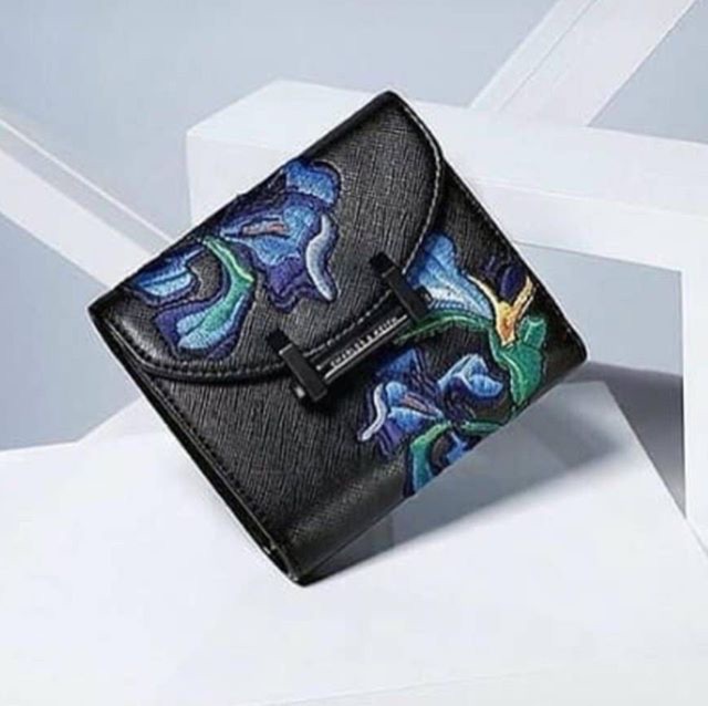 DOMPET   WALLET   WANITA   CNK CK322 WALLET EMBROIDERY VAN GOGH ORI PREMIUM IMPORT GBC