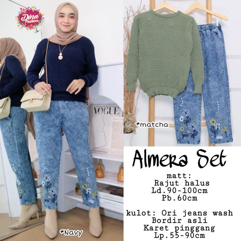 almera set / setcel wanita