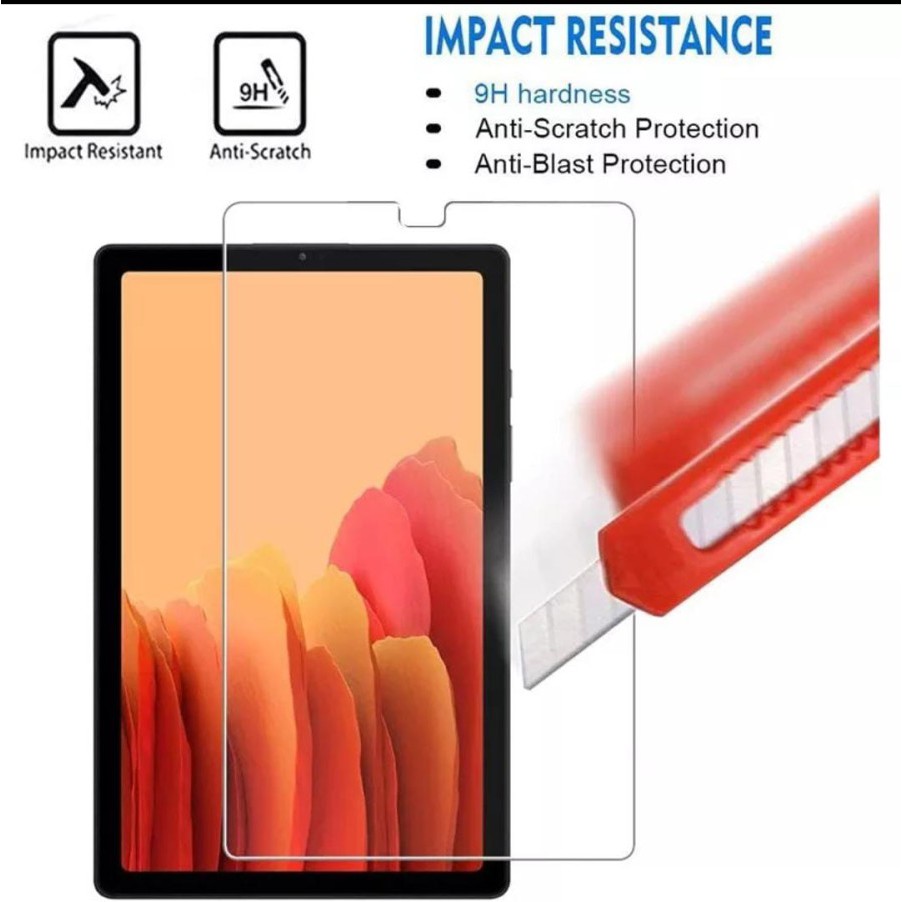 Tab Samsung A7 Lite T220 T225 Tempered Glass 9H Premium Anti Gores