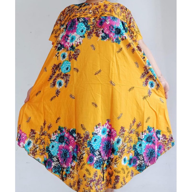 DASTER KEKINIAN MOTIF BUNGA / DASTER BALI / DASTER JUMBO / DASTER MURAH / DASTER ARAB