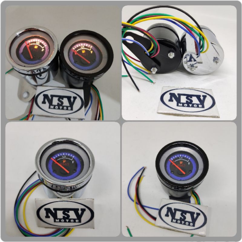 AMPER BENSIN SPEEDOMETER SPIDO BULAT UNIVERSAL VIXION SCORPIO VERZA RX KING CB 150 BYSON