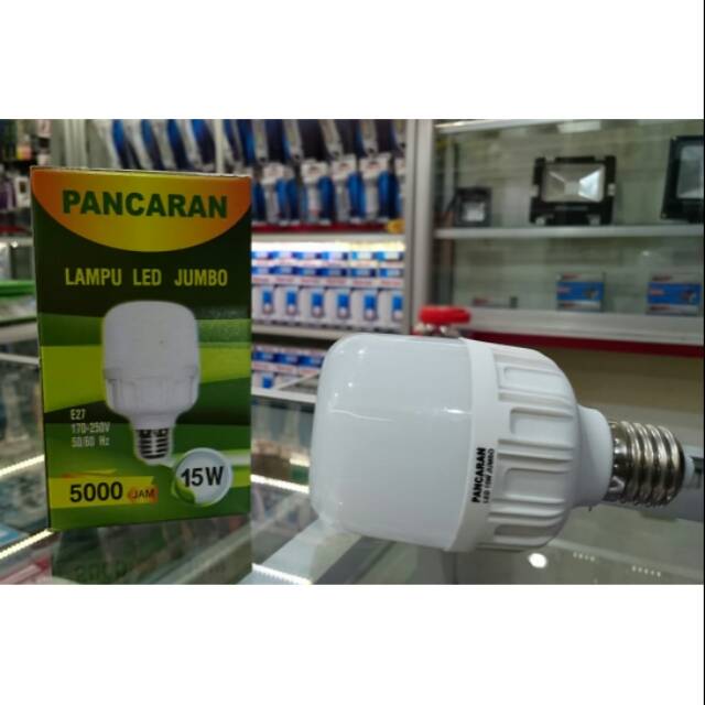 Lampu led tabung jumbo 15 watt merk pancaran