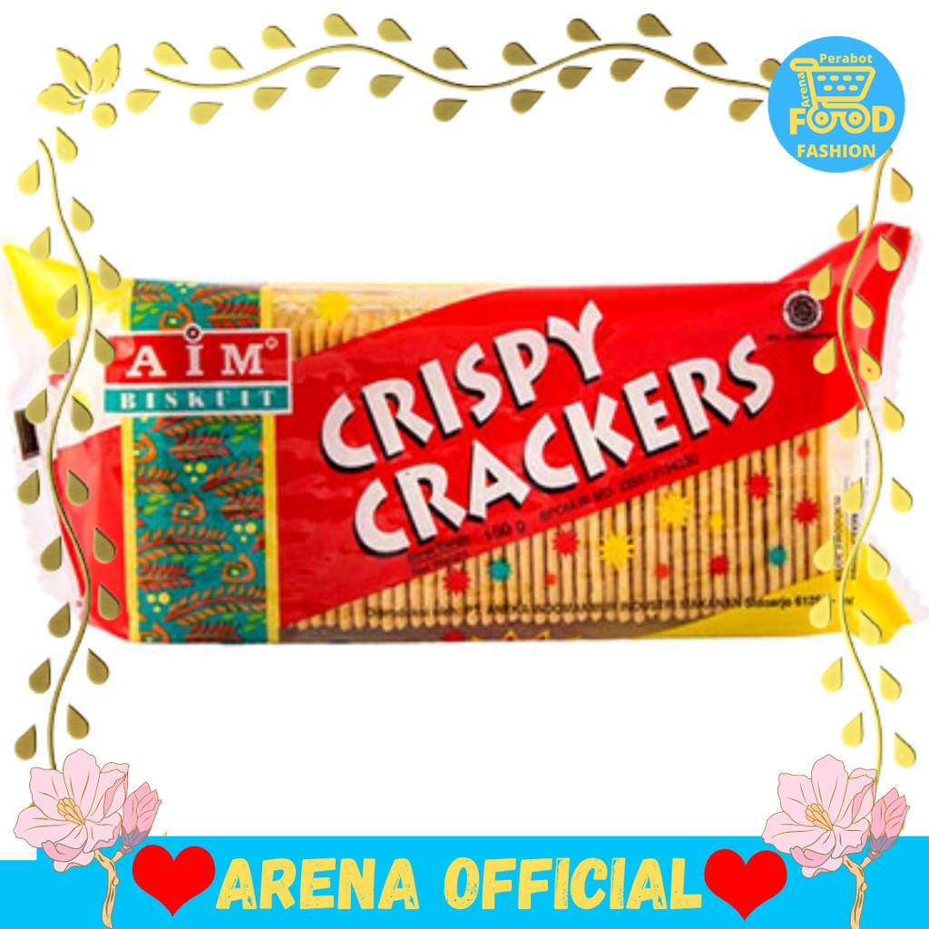 

[✓COD] AIM BISCUIT CRISPY CRACKERS 150 GR | BISKUIT CRACKERS ~BISKUIT