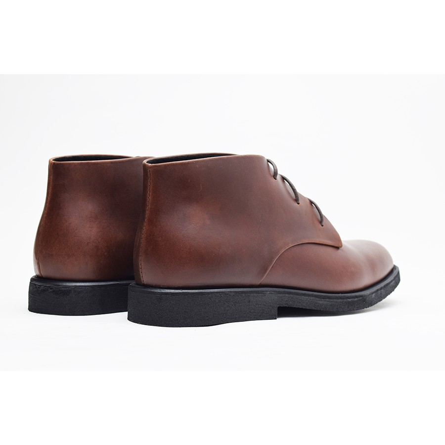 SEPATU Boots Pria Kulit Original Formal Casual Handmade Bandung - Wetan Jayakarta 1