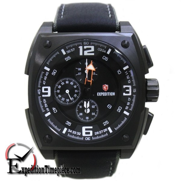 Jam Tangan Expedition E 6651 M Black White