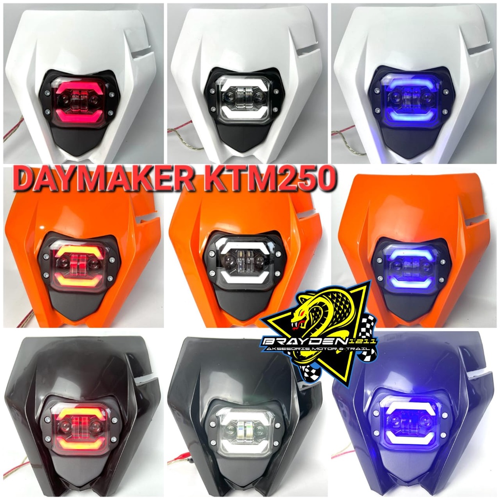 KEDOK LAMPU KTM 250 DAYMAKER / BATOK LAMPU KTM DAYMAKER