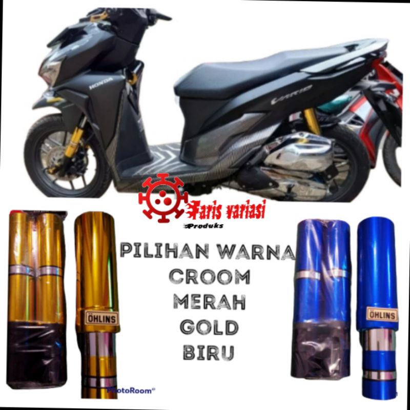 variasi sok COver shock depan belakang vario 150