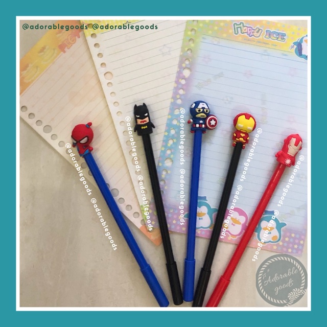 

Pen Gel Karakter Avengers