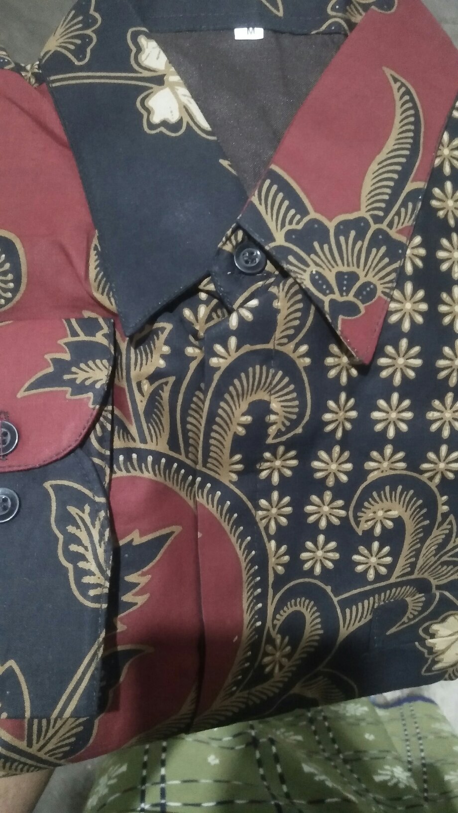 Jayanegara Kemeja Batik Pria Lengan Panjang Katun Halus Full Furing Batik Kanaya