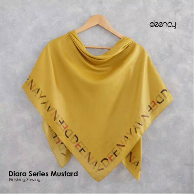 SCARF HIJAB DEENAY DIARA SERIES MUSTARD