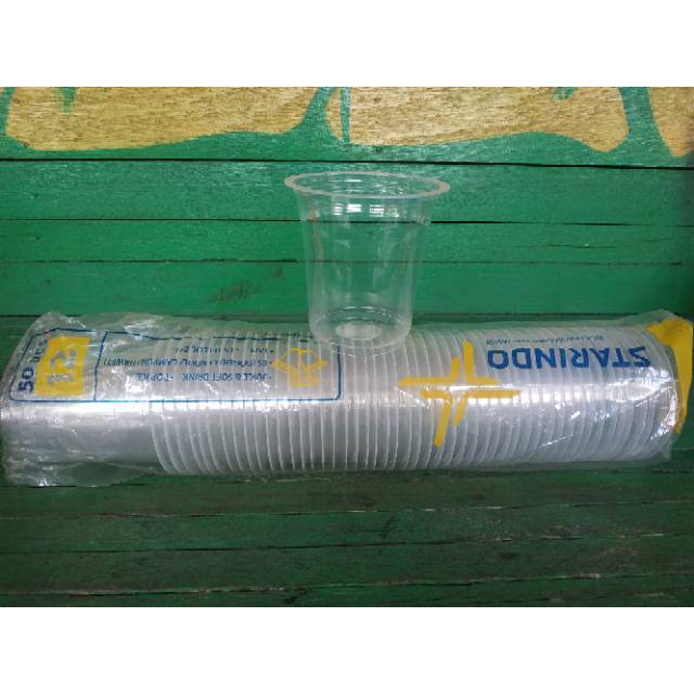Gelas Cup Starindo 12oz, 14oz, 16oz  isi 50
