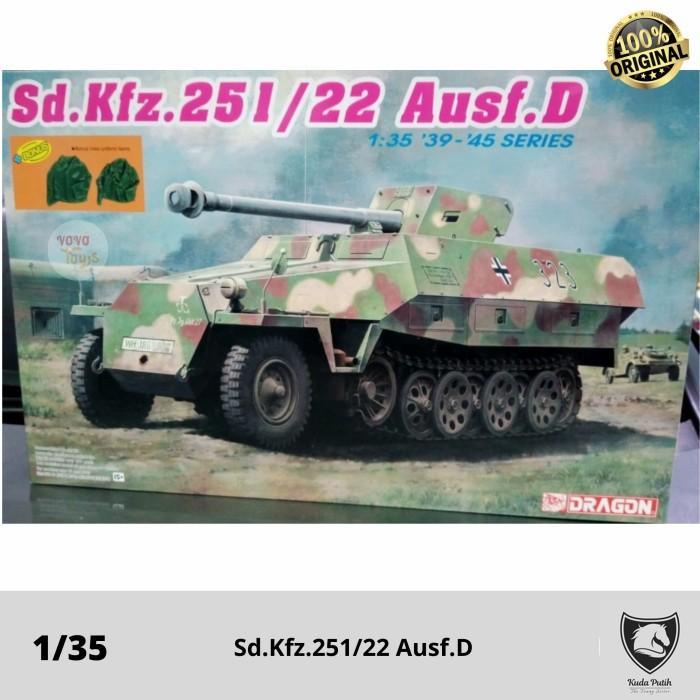 Model Kit Tank Sd.Kfz.251/22 Ausf.D By Dragon 1/35 By Eastern