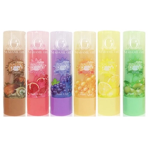 MADAME GIE color pop lip balm Fruity series