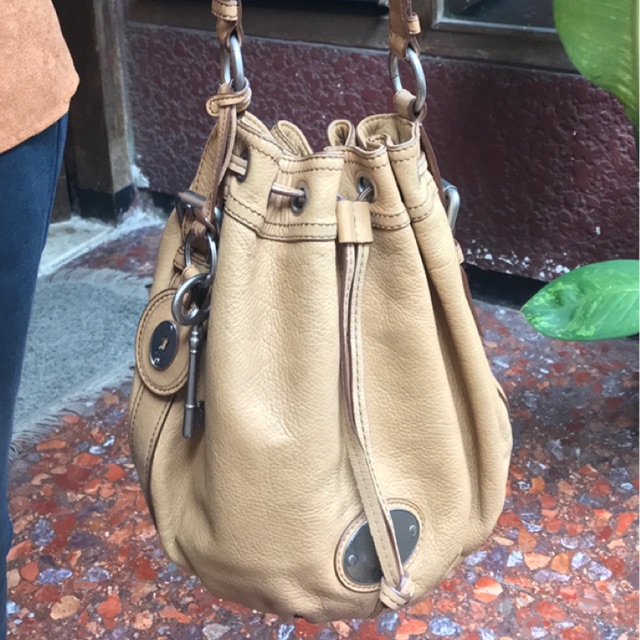 Tas Fossil Serut Preloved