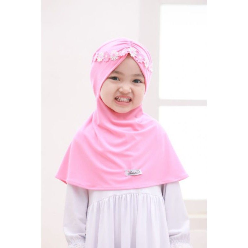 Jilbab Anak / Jilbab anak New Jasmine model Kerut