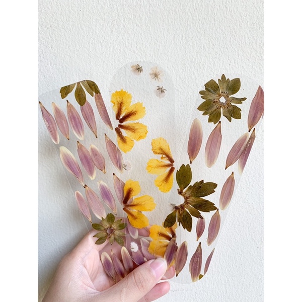 

Pressed Flower Bookmark/ Pembatas Buku