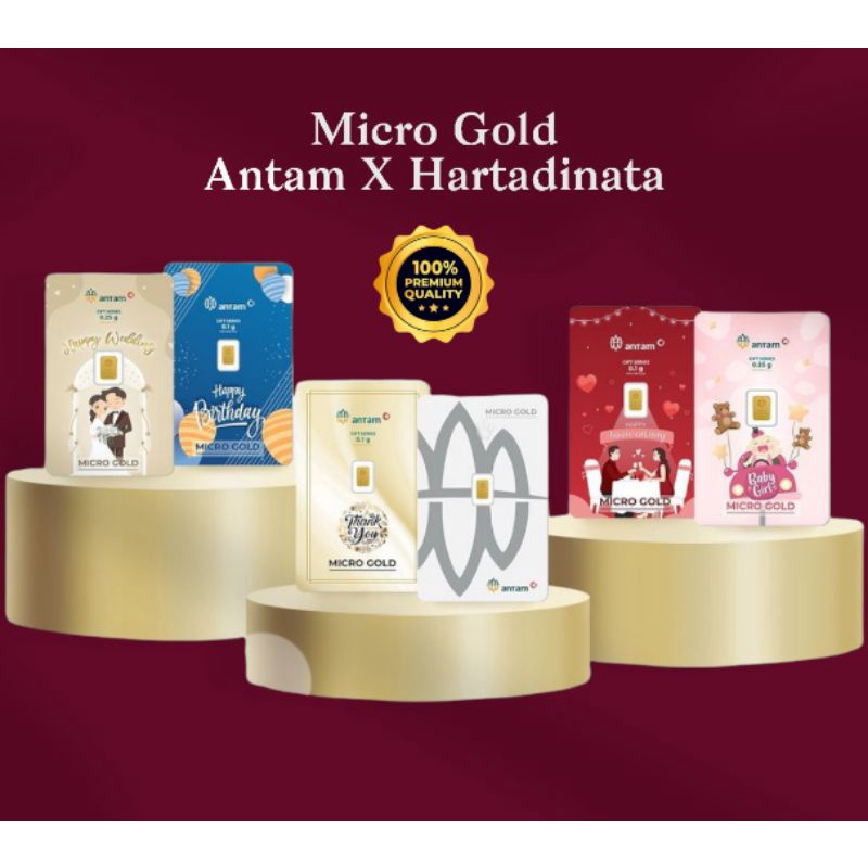 Microgold Antam Gift Series 0,1 gram