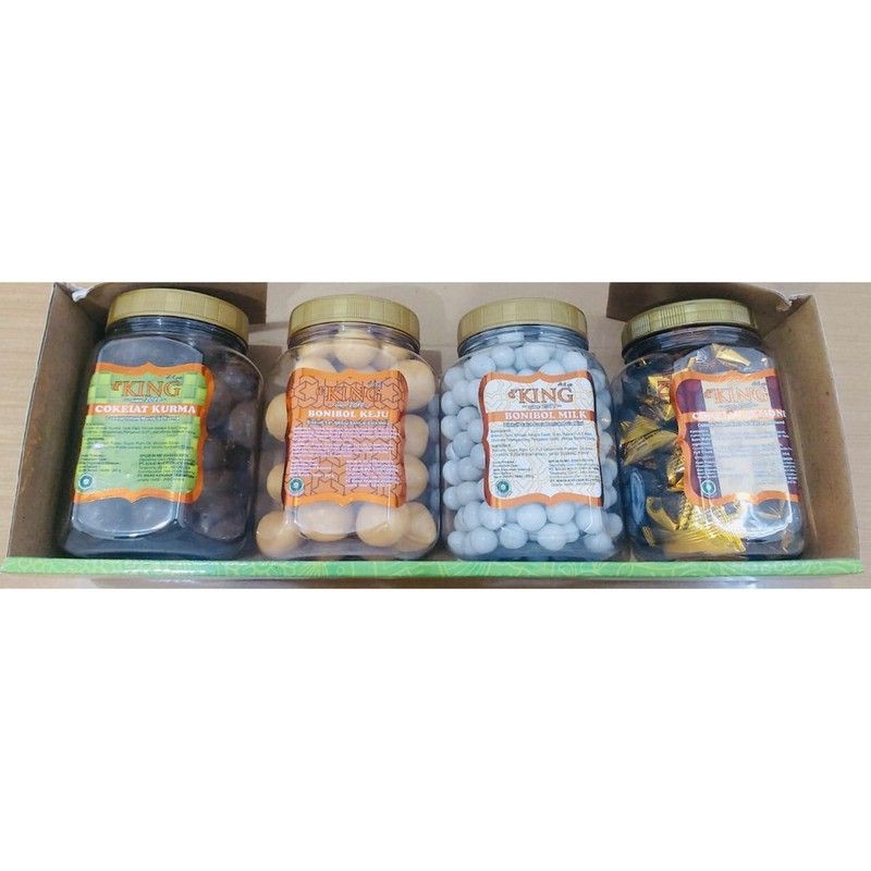

bonibol D'King coklat biskuit 1pack/dus