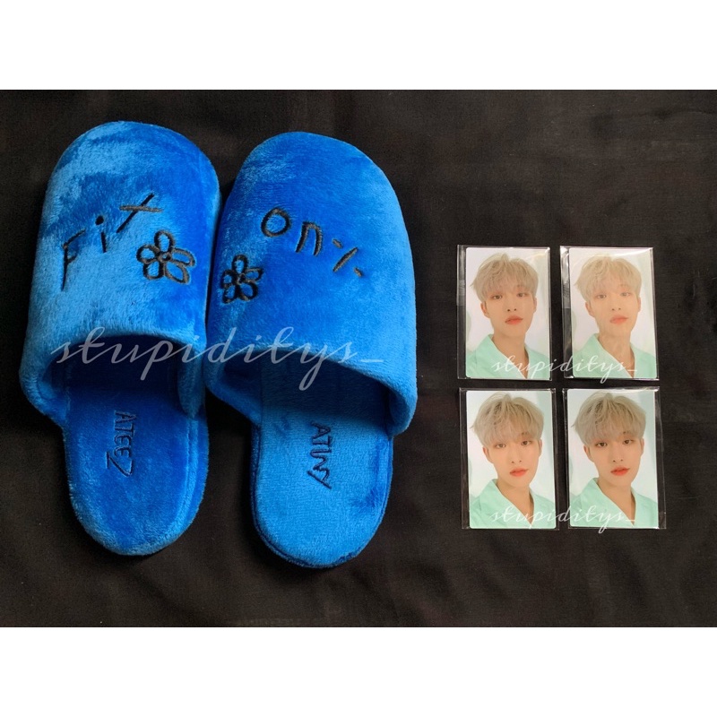 [BOOKED] ATEEZ SONG MINGI ROOM SHOES BIRTHDAY MERCHANDISE