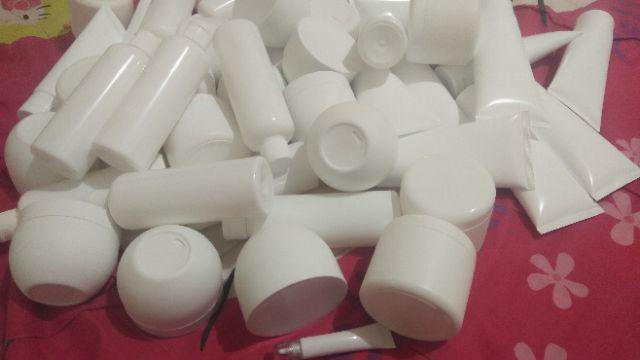 Botol Pet 250 Ml Dove Fliptop Putih