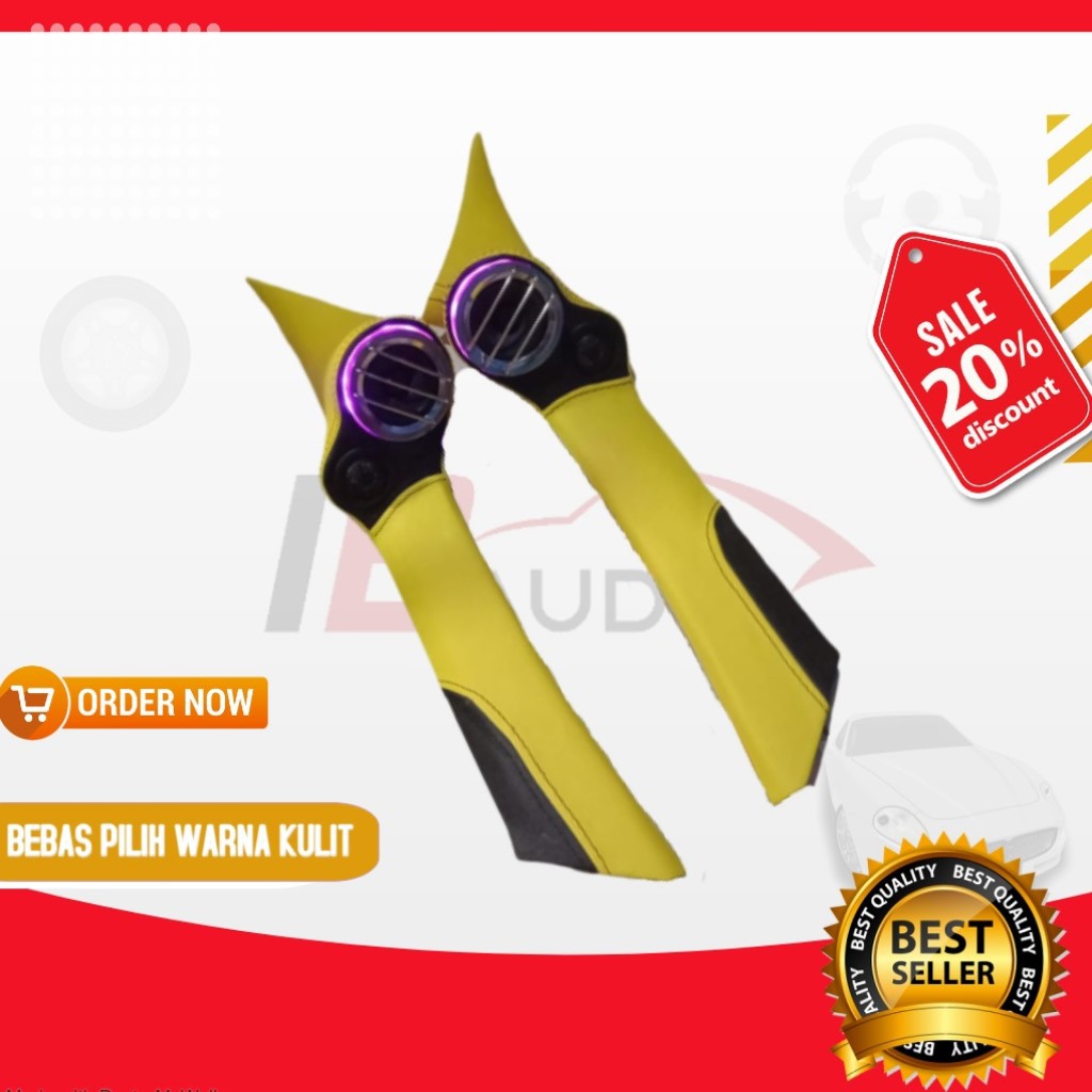 AKSESORIS SPAREPART VARIASI LED INTERIOR SPEAKER PILAR AUDIO 3 WAY TWEETER MOBIL TOYOTA YARIS NEW