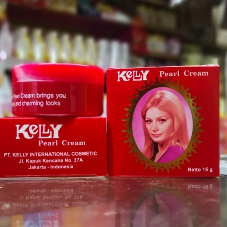 Kelly Cream/Pearly cream/ Alas Bedak/Mencerahkan Wajah 5gr 100%ORI || ☑️ YK ☑️ KELLY Pearl Cream