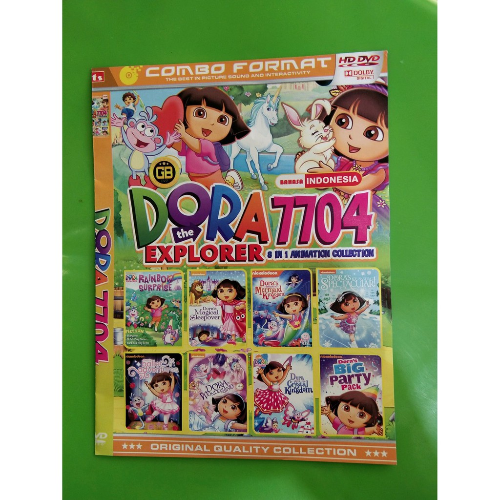 PROMO KASET film anak cewek koleksi DORA