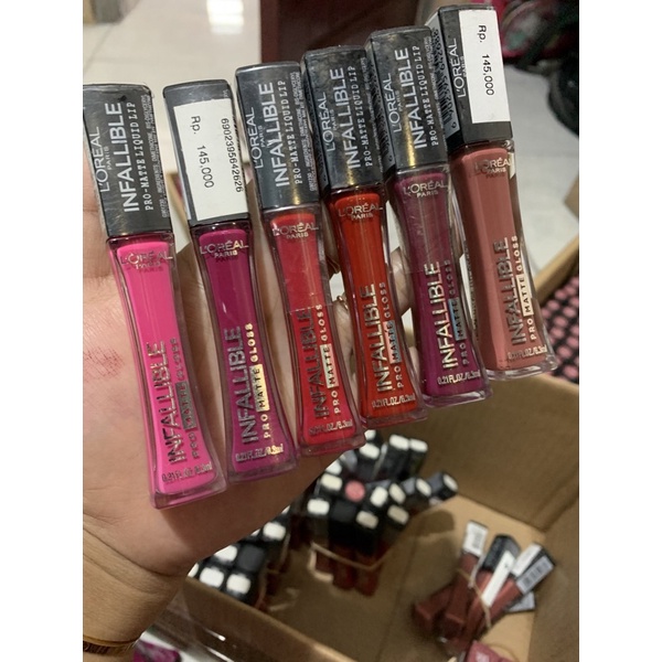 L'oreal Infalible Pro Matte Gloss | ORIGINAL 100%