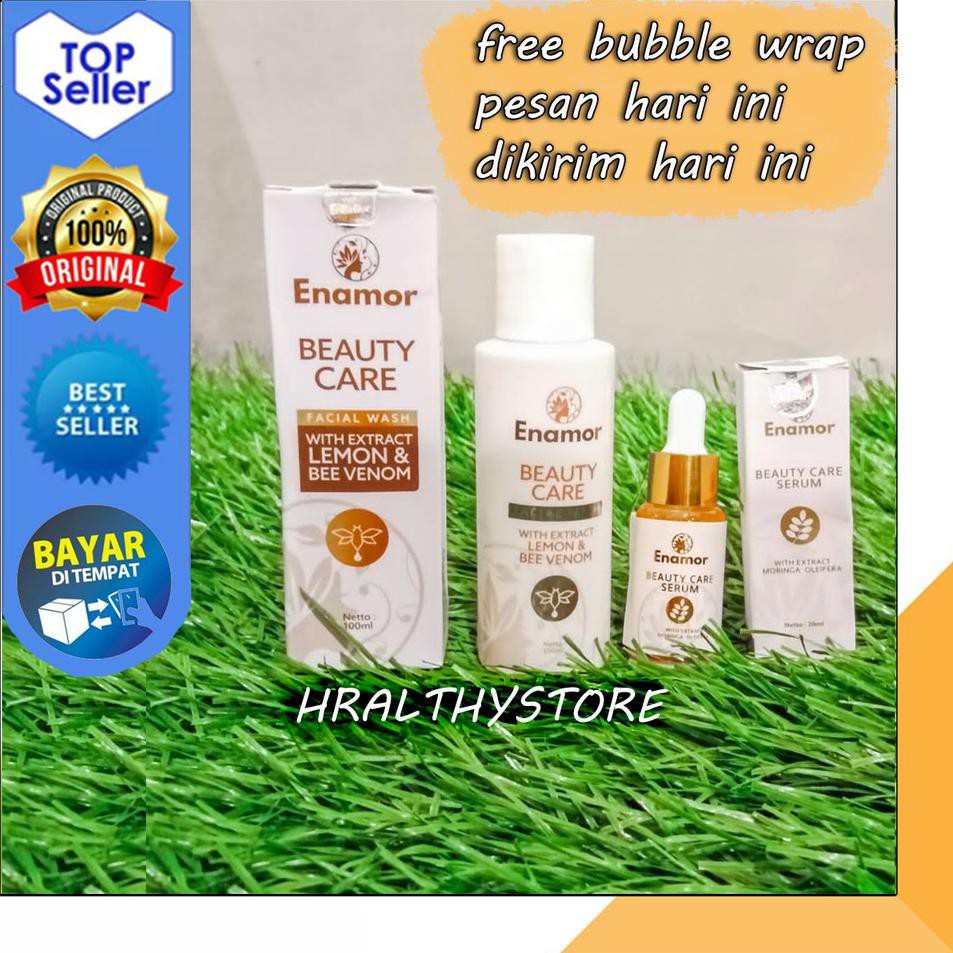 ➺ ENAMOR BEAUTY CARE FACIAL WASH ORI ENAMORE SERUM ORIGINAL PEMBERSIH WAJAH BPOM ™