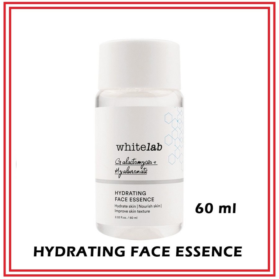 [ORI] Whitelab Hydrating Face Essence dengan Kandungan Galactomyces &amp; Hyaluronate Membuat Kulit Wajah Tampak Kenyal &amp; Lembab Sepanjang Hari - 60ML BPOM