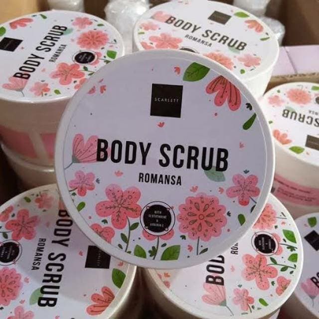 SCARLETT BODY SCRUB WHITENING Original Lulur Pemutih Cepat dalam 1 Minggu BPOM