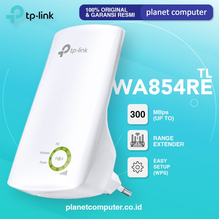 TP-LINK TL-WA854RE 300Mbps Universal Wifi Range Extender