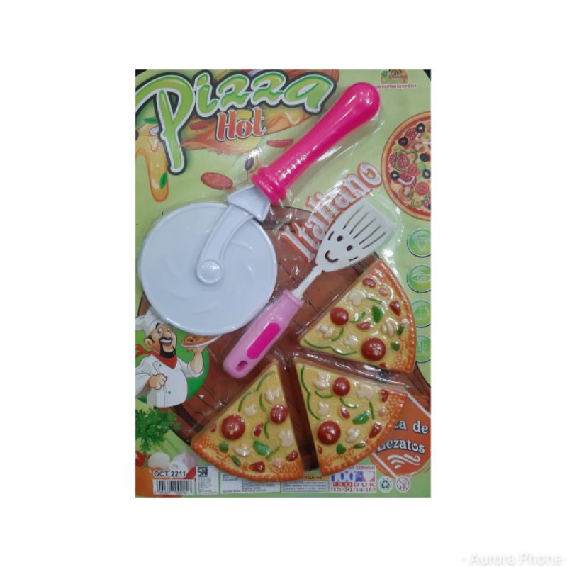 Mainan Anak Pizza Potong / Pizza Potong / Pizza Pizzaan / Mainan Pizza Hut Anak/Mainan Masak Masakan