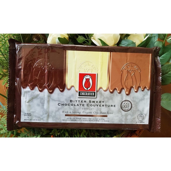 

TULIP Bittersweet Couverture 55 - Coklat Couverture TULIP 1 kg