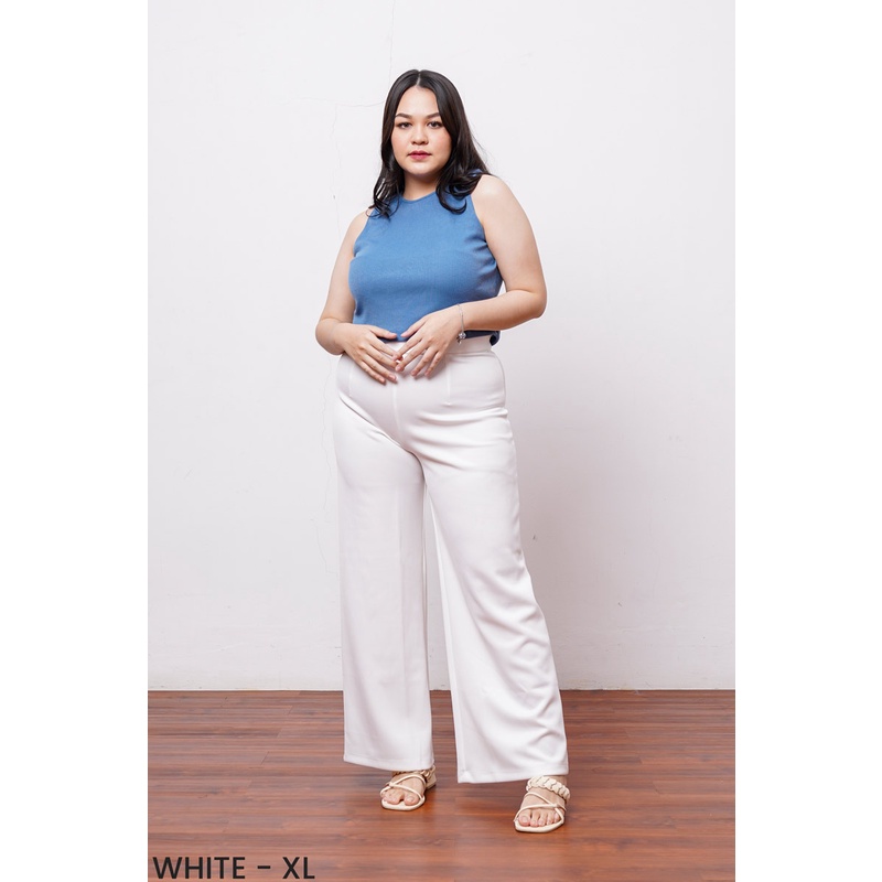 [Allsize/L/XL] PREMIUM HighWaist HW Culottes Pants Celana Kulot Panjang Wanita pants