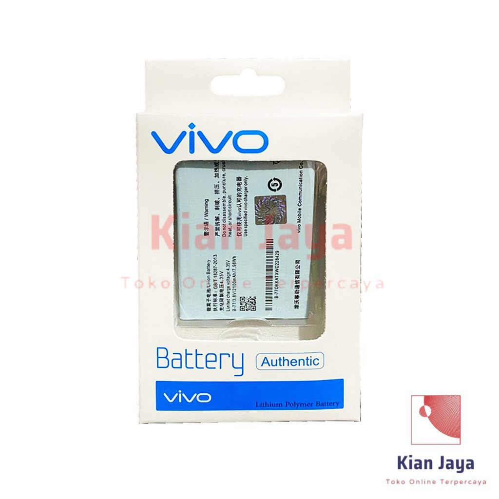 Baterai Original Hp Vivo Y31 / B77 Ori 100% Batrai Batre Battery