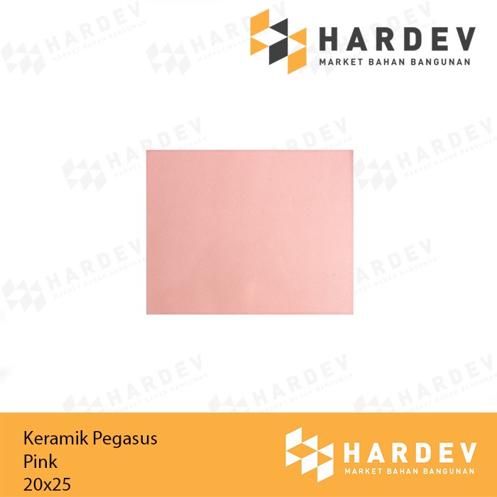 KERAMIK PEGASUS 20X25 PINK KW1