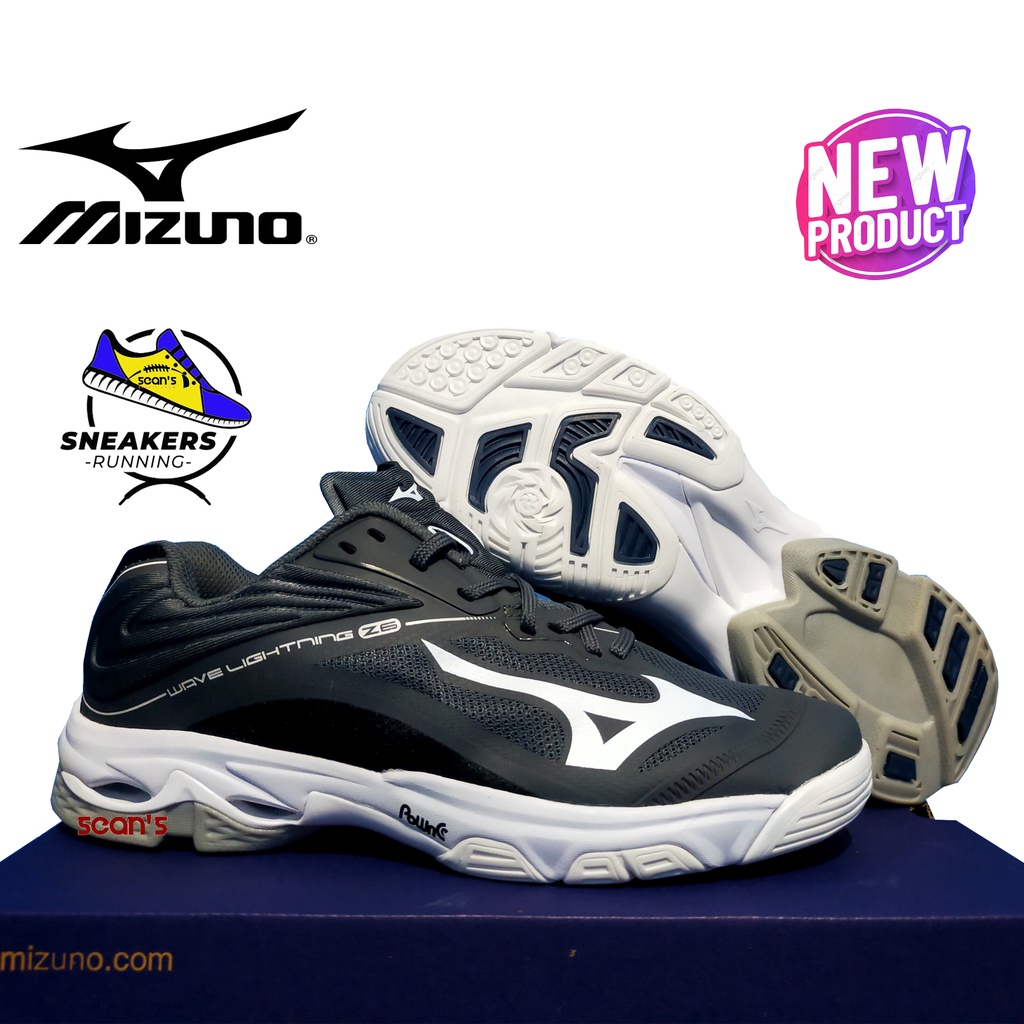 SEPATU BADMINTON MIZUNO WLZ6 LOW SEPATU VOLY MIZUNO WAVE LIGHTNING Z6 LOW IMPOR SEPATU TENIS LAPANGA