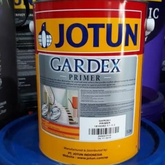 Cat Dasar Besi Jotun Gardex Primer 5L Gallon Meni Besi Jotun White Termurah