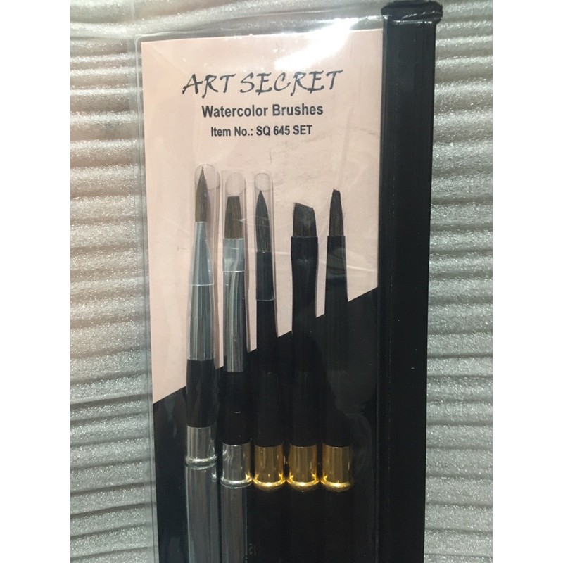Travel Watercolor Brush Art Secret Squirrel And Sable Pocket Kuas Share | Shopee Indonesia