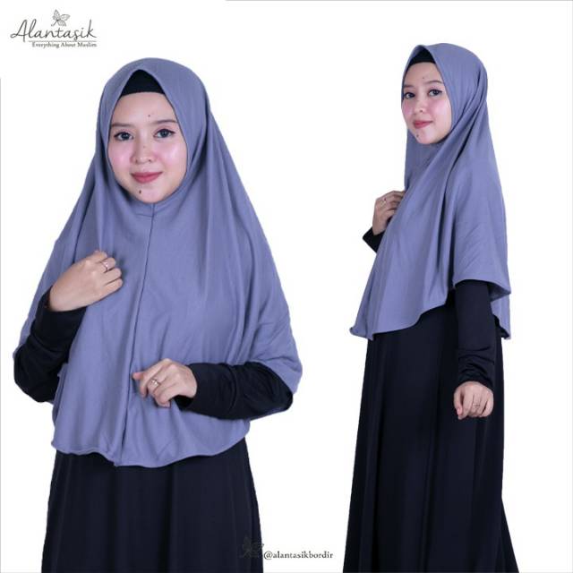 Alantasik - Jilbab Kaos PE Premium Simple non pet/ daily hijab / hijab simple KAOS R.24