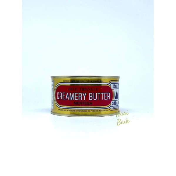 

Creamery butter blue triangle