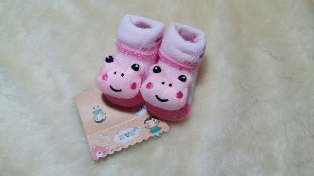 Kaos Kaki Bayi Motif Karakter Lucu 0-6bulan / Kaos Kaki Anak Boneka 3d Eve