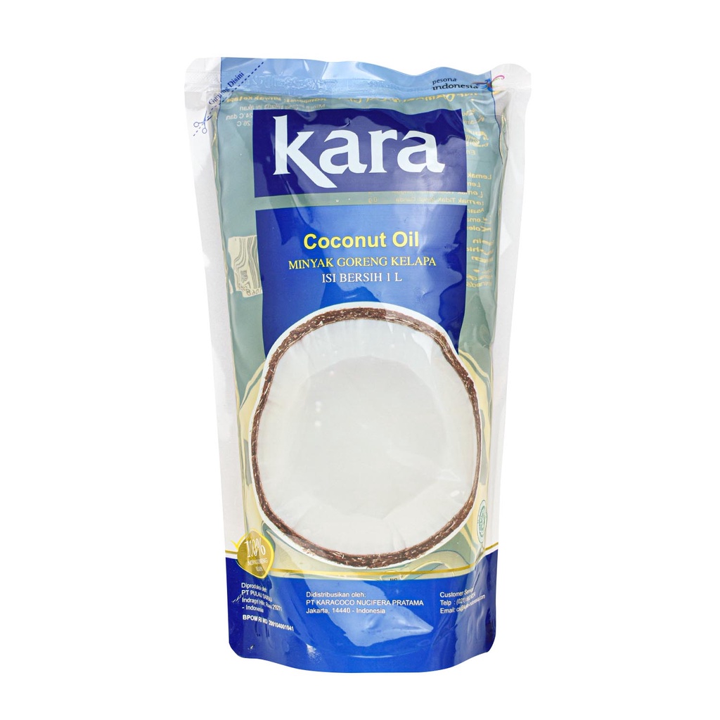 Kara Coconut Oil / Minyak Goreng Kelapa 1 Liter