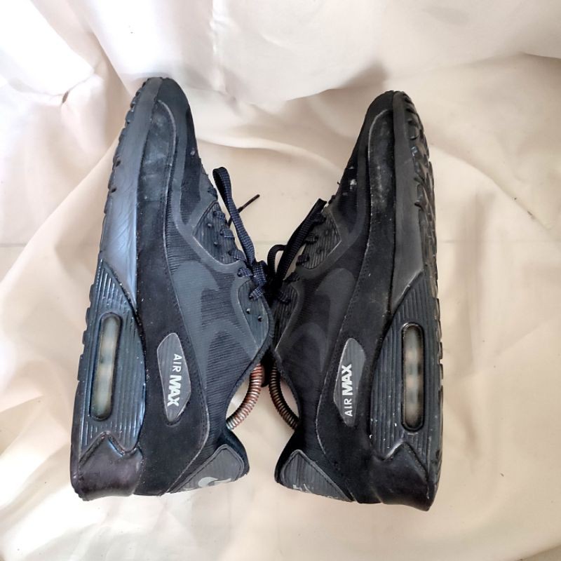 nike air max 90 full leather black