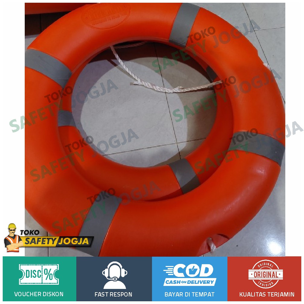 RINGBUOY FIBER RING BUOY FIBER LIFE BUOY KERAS KUAT