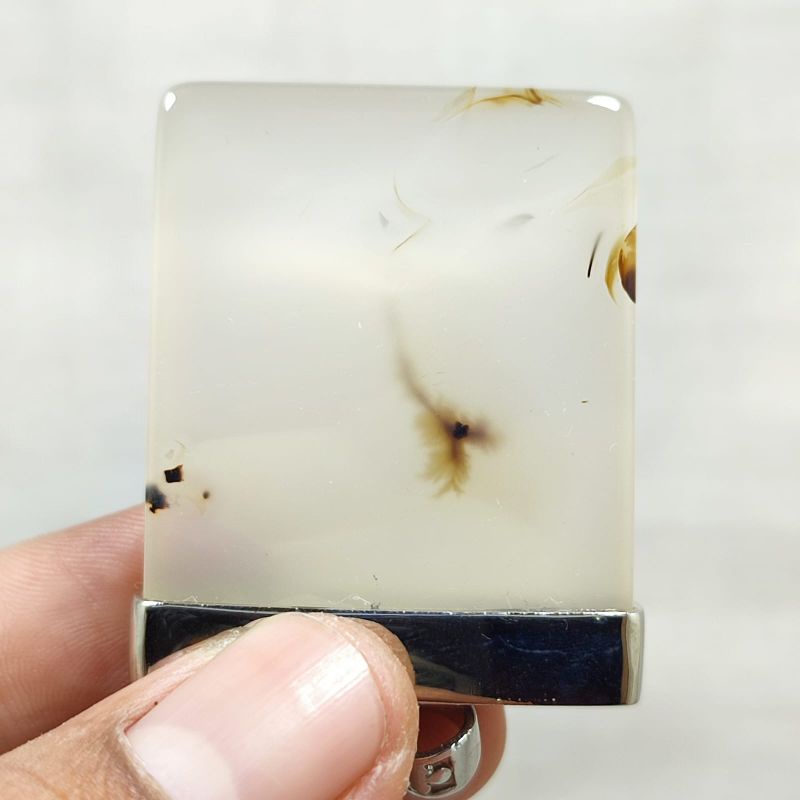 TERLARIS LIONTIN BATU CEMPAKA MOTIF ASLI NATURAL